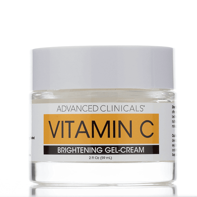 Crema facial de vitamina C hidratante para el cuidado de la