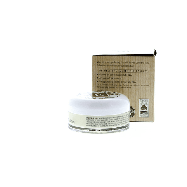 Crema de noche correctora de edad Eminence Monoi para rostro