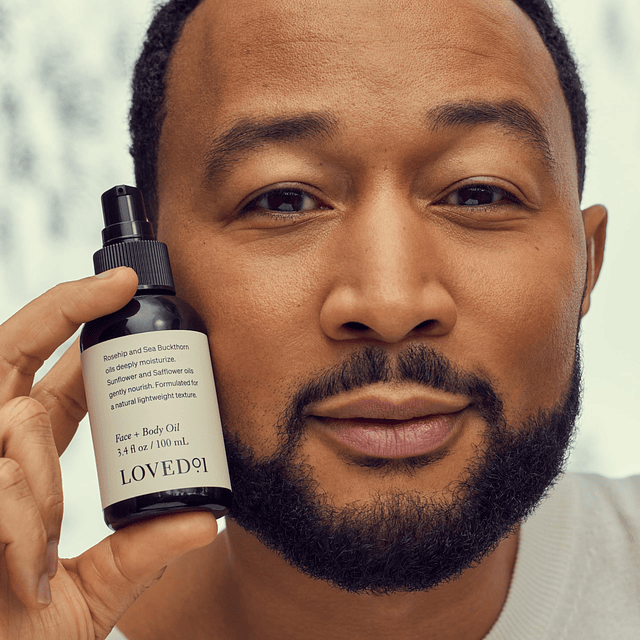 Aceite facial y corporal, cuidado de la piel John Legend, hi