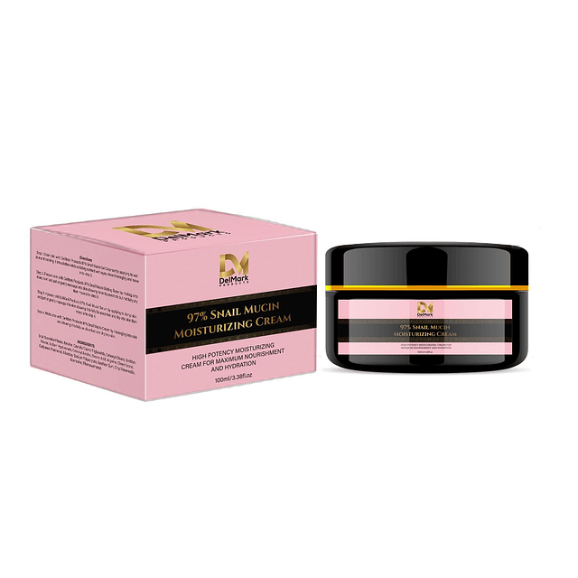 Snail Mucin 97% Crema hidratante facial diaria, crema hidrat