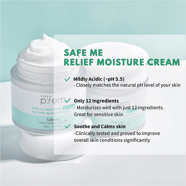 Safe Me. Crema hidratante de alivio para pieles secas y sens