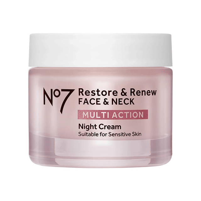 Restore & Renew Crema de noche multiacción para rostro y cue