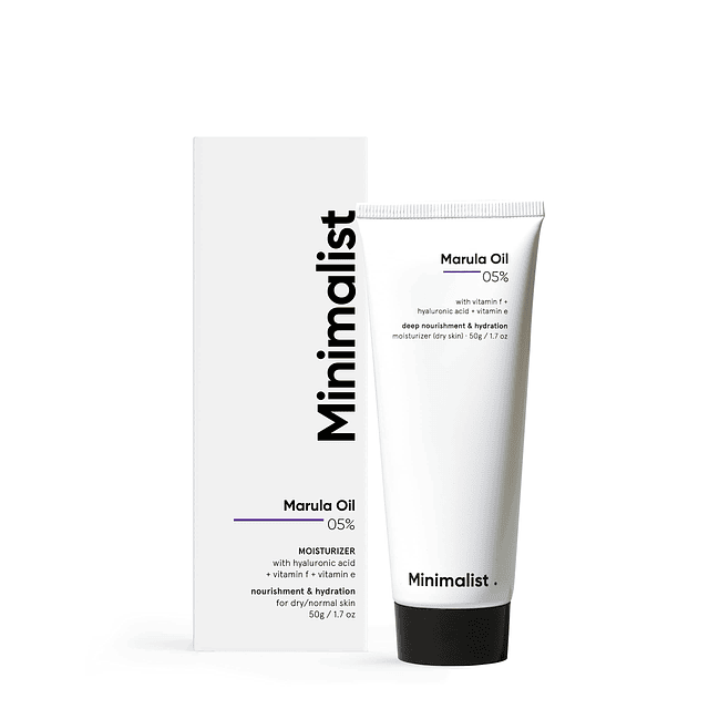 Hidratante facial minimalista para pieles secas | 5% Aceite