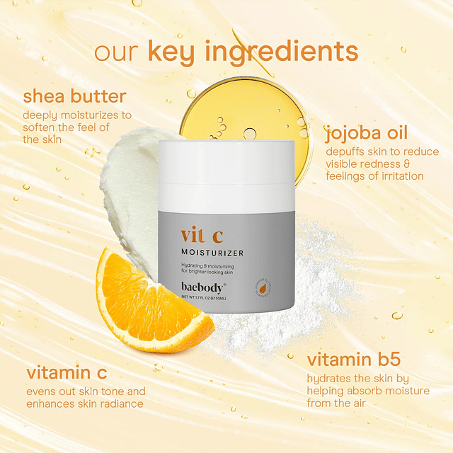 Crema facial con vitamina C fabricada en Estados Unidos | Cr