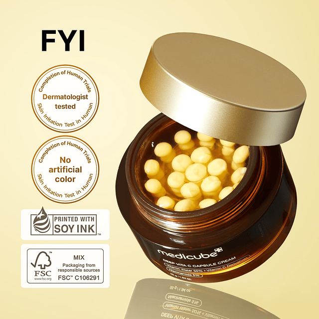 Deep Vitamin C Golden Capsule Hidratante facial - Cápsulas l