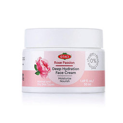 Rose Passion Crema facial de hidratación profunda, loción hi