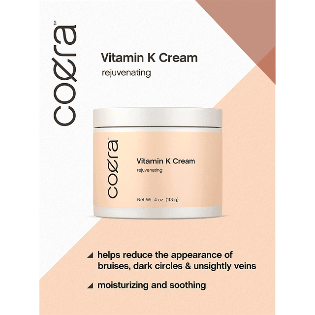 Crema de vitamina K 4 oz | Fórmula premium para moretones, a