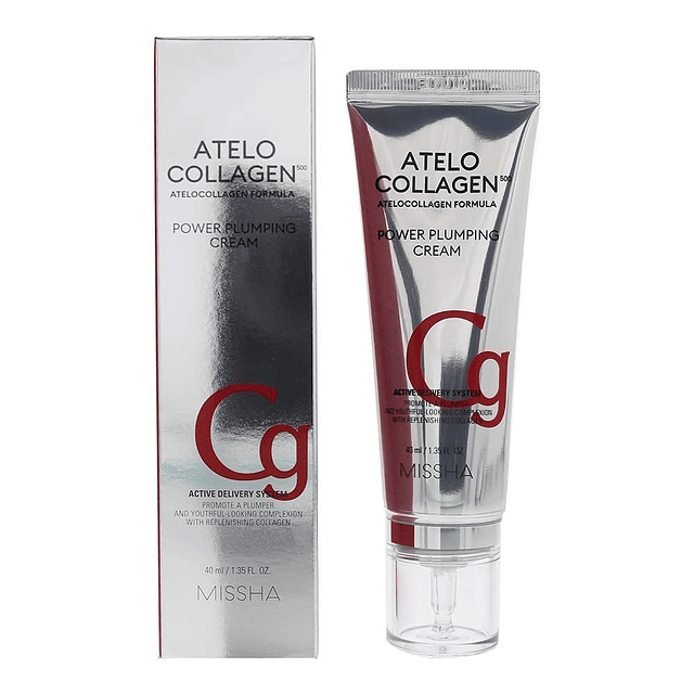 ATELO COLLAGEN 500 POWER PLUMPING CREAM - Crema de colágeno