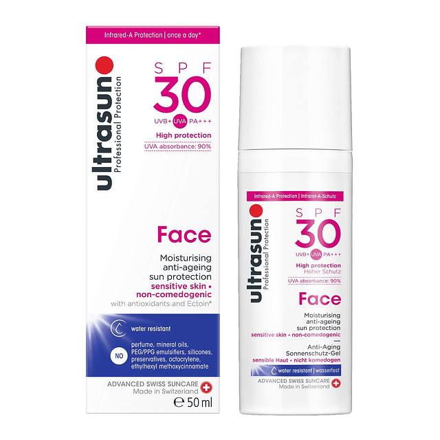 Ultrasun Fórmula Antiedad Rostro SPF30 50ml