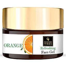 Gel facial refrescante Orange | Hidratante facial antienveje