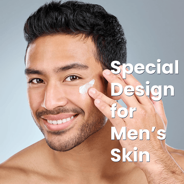 Crema facial para hombres: Crema antienvejecimiento y antiar