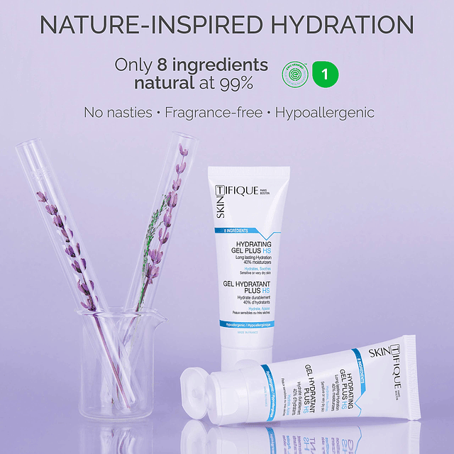 • Gel hidratante facial x3 • Hidratación superior • Calma la