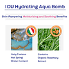 IOU Crema húmeda Super Aqua | Hidratante facial intensivo pa