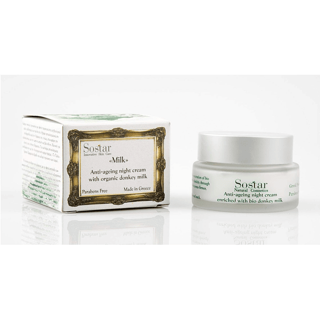 The Milk Crema de Noche Antiedad con Leche de Burra 50ml de