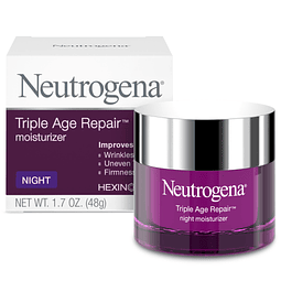 Crema de noche antienvejecimiento Triple Age Repair con vita