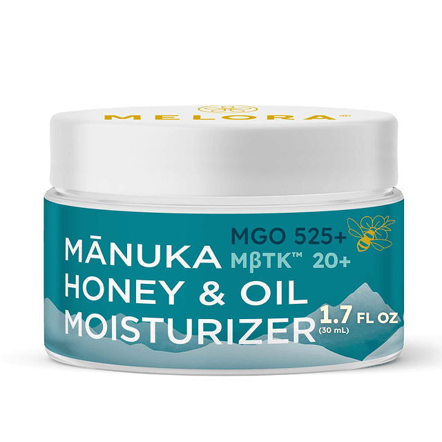 Crema facial hidratante de miel de Manuka (1.7 oz) – Hidrata