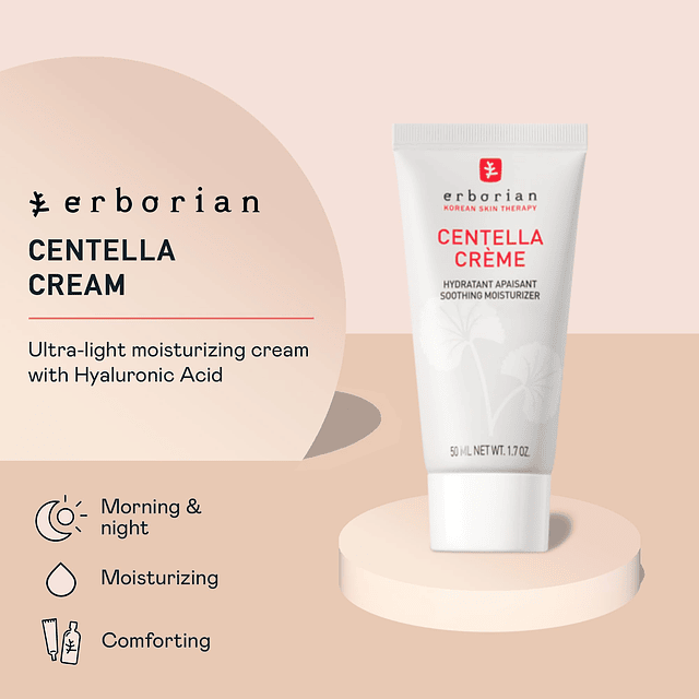 Crema hidratante facial Crema Centella - Crema hidratante fa