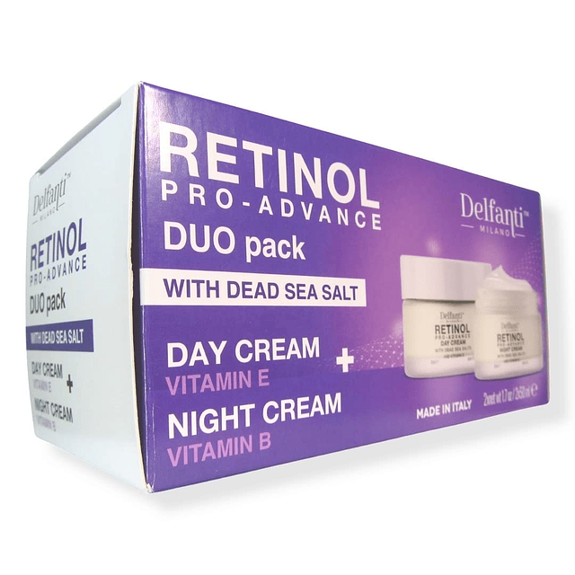 • RETINOL PRO-ADVANCE • Paquete DUO antienvejecimiento • Cre