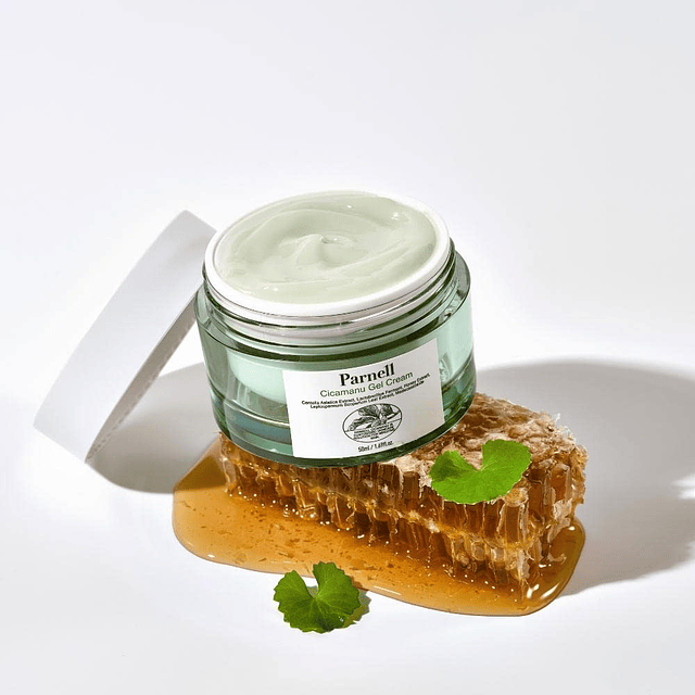 Cicamanu Gel Cream - Centella Asiática, Ácido Hialurónico, C