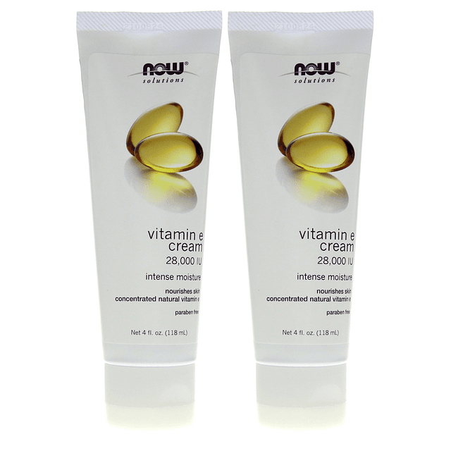 Crema de vitamina E 28,000 UI - 4 oz. (Paquete de dos)