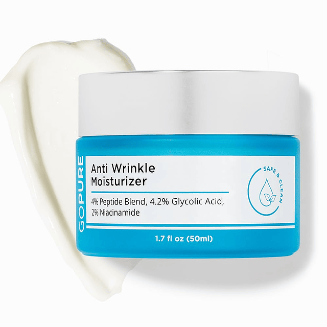 Glyco-Peptide Crema facial antiarrugas - Hidratante de ácido