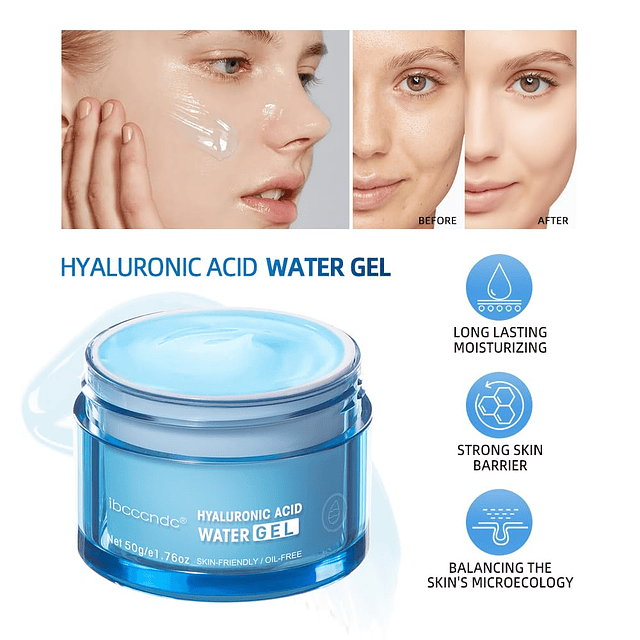 Hydro Boost Gel de agua hidratante con ácido hialurónico, hu