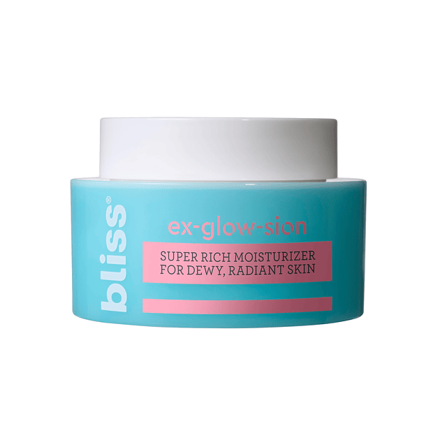 Ex-glow-sion humectante facial súper rico para piel radiante