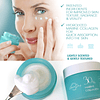 Crema facial hidratante de colágeno marino, textura fresca y