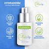 Hydraderm Hidratante de coco - Hidratante facial con leche d