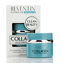 Reventin Crema facial de colágeno firme e hidratada se enfoc