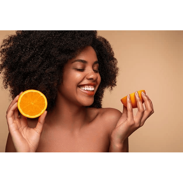 Crema facial antienvejecimiento con vitamina C, libre de cru