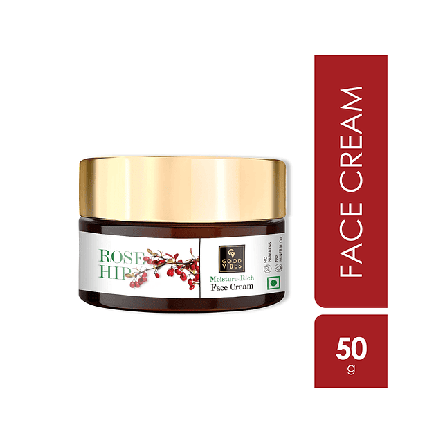 Crema facial rica en humedad de rosa mosqueta - 50 g - Suavi