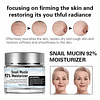 Snail Mucin 92% crema hidratante en gel facial diario, 50 g