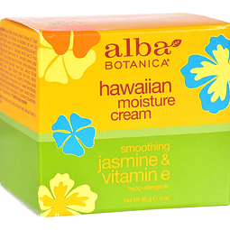 Crema hidratante hawaiana, jazmín calmante y vitamina E 3 oz