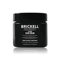 Brickell Men's Clearing Scar Cream para hombres, crema limpi