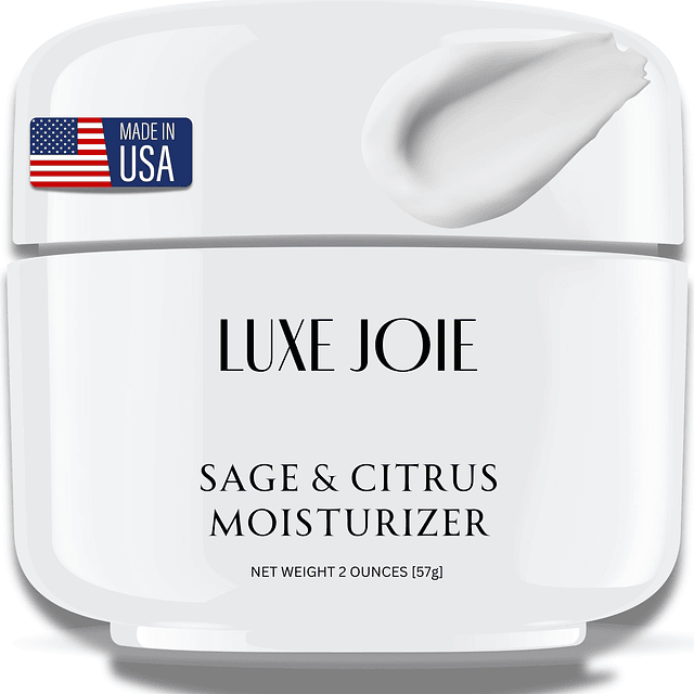 Sage and Citrus Moisturizer 2 oz Crema facial natural sin ac