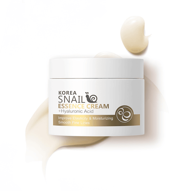 Crema facial con esencia de caracol, crema hidratante para e