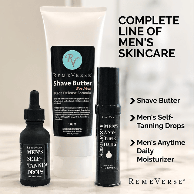 Men's Anytime Daily Moisturizer con ácido hialurónico, pépti