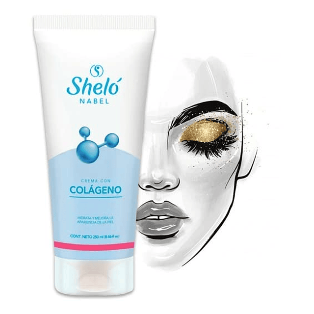 Crema con Colágeno Anti-ArrugasFacial Moisturizer Cream/Crem