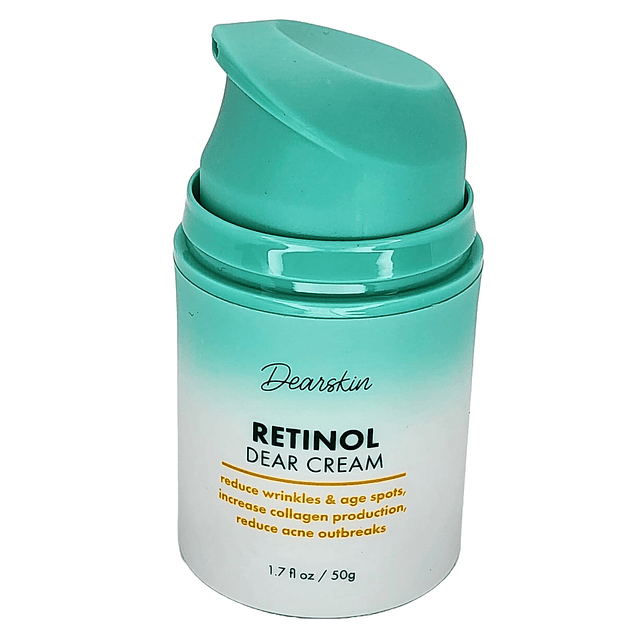 Crema Retinol Orgánica 2.5% Hidratante Ácido Hialurónico 15%