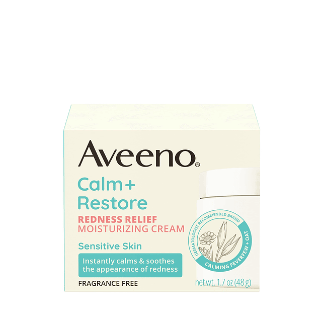 Calm + Restore Crema facial para aliviar el enrojecimiento,