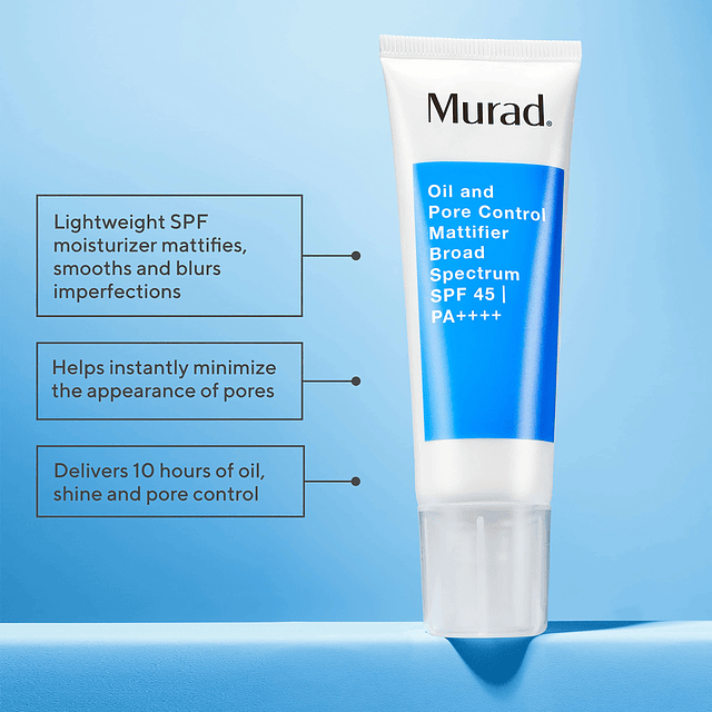 Oil & Pore Control Mattifier SPF 45 - Hidratante facial lige