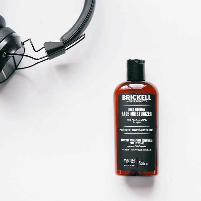 Brickell Men's Daily Essential Hidratante facial para hombre