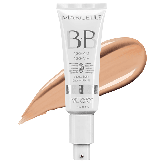 Bálsamo de belleza Marcelle BB Cream, ligero a medio, humect