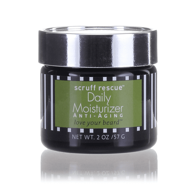 SCRUFF RESCUE Crema hidratante diaria, crema facial para hom