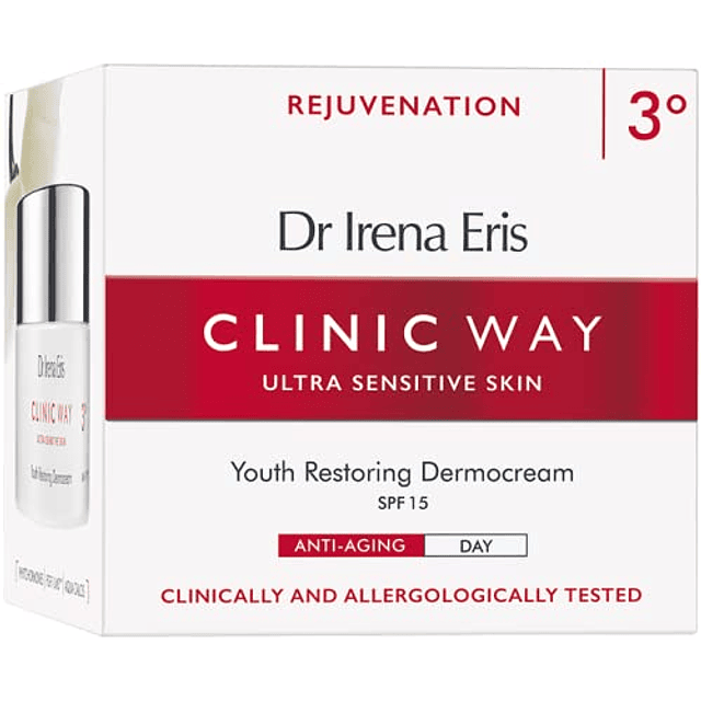 Dr Irena Eris Clinic Way 3° Crema de día rejuvenecedora e il