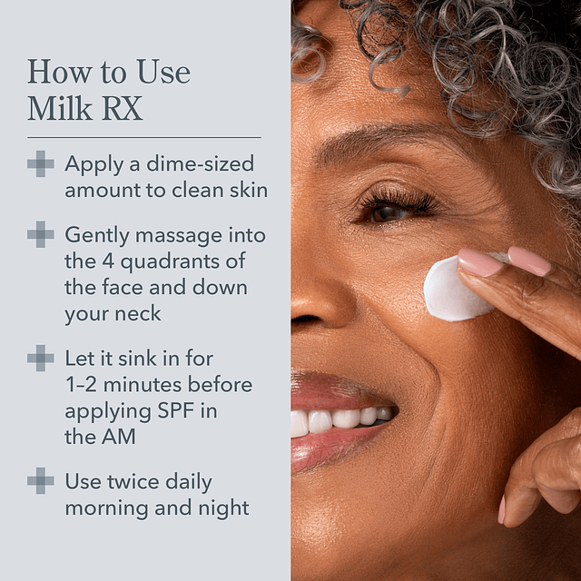 Milk RX Advanced Better Aging Cream - 1.69 fl oz - Exosomas