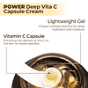 Deep Vita C Capsule Cream - Gel hidratante facial con cápsul