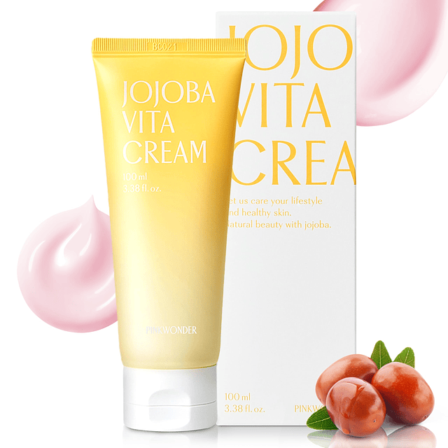 Jojoba Vita Cream 3.38oz (100ml), Crema facial con aceite de