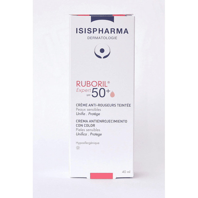 Isis Pharma Ruboril Expert Spf 50 Crema Antirojeces 40Ml